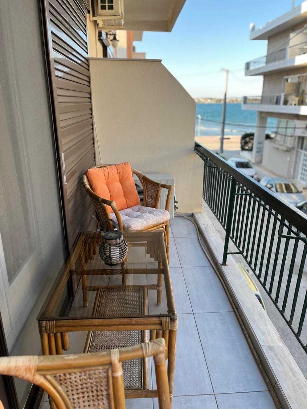 Sea View Apartments Near Athens Airport Луца Экстерьер фото